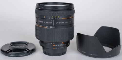EX++ Nikon F AF Nikkor 24-85mm f2.8-4 D All Purpose Zoom Lens with Warranty