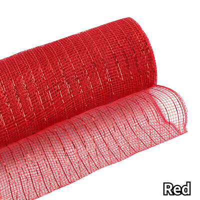 MEEDEE Weihnachts-Netzband Metallisch – 9m, 25,4cm Breit, Gold/Silber/Roségold