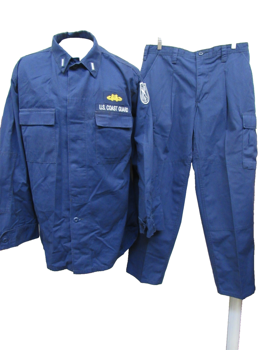 US Coast Guard USCG BDU Pants Trousers Shirt Operational Dress