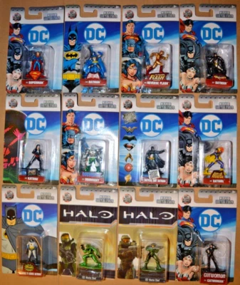 Jada Nano Metalfigs Mini-Sammelfiguren - 12 verschiedene HALO DC ca.5 cm groß - Bild 1 von 4