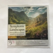 Symphonic Landscapes CD Works by Mozart Brahms Schubert and Mendelssohn BBC