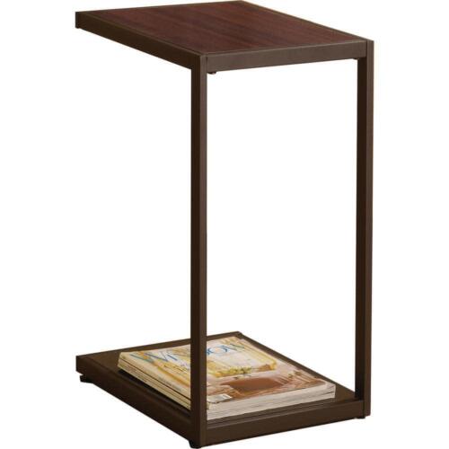 Coaster Home Furnishings End Table 12.25" x 23.75" Rectangular in Cappuccino - Picture 1 of 5