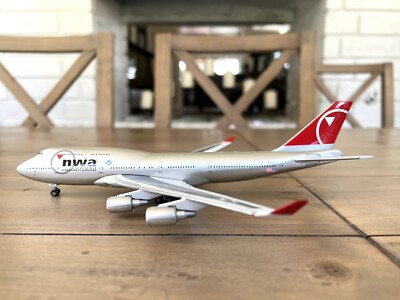 航空機・ヘリコプター 1/40 JET-X NORTH WEST B747-400/N661US 1:300 Jetstar B747-400 Northwest N661US | eBay