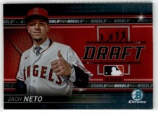 2022 Bowman Draft Baseball Night Zach Neto #BDN-3 Los Angeles Angels