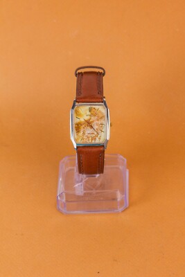 稼働 SEIKO SPIRIT 腕時計 ニッケルアロイ 美品 メンズ 1864 Seiko Spirit 8N41-5180 Unique Faded Patina Galaxy Dial 36x25mm