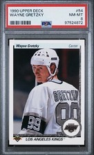 WAYNE GRETZKY 1990 Upper Deck #54 Star Rookie PSA 8 NM-MT 97524872
