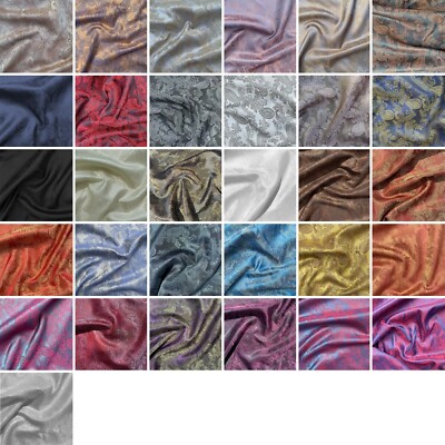 Paisley Jacquard Poly Viskose gewebt Polsterung Anzug Futter Drapieren Stoff