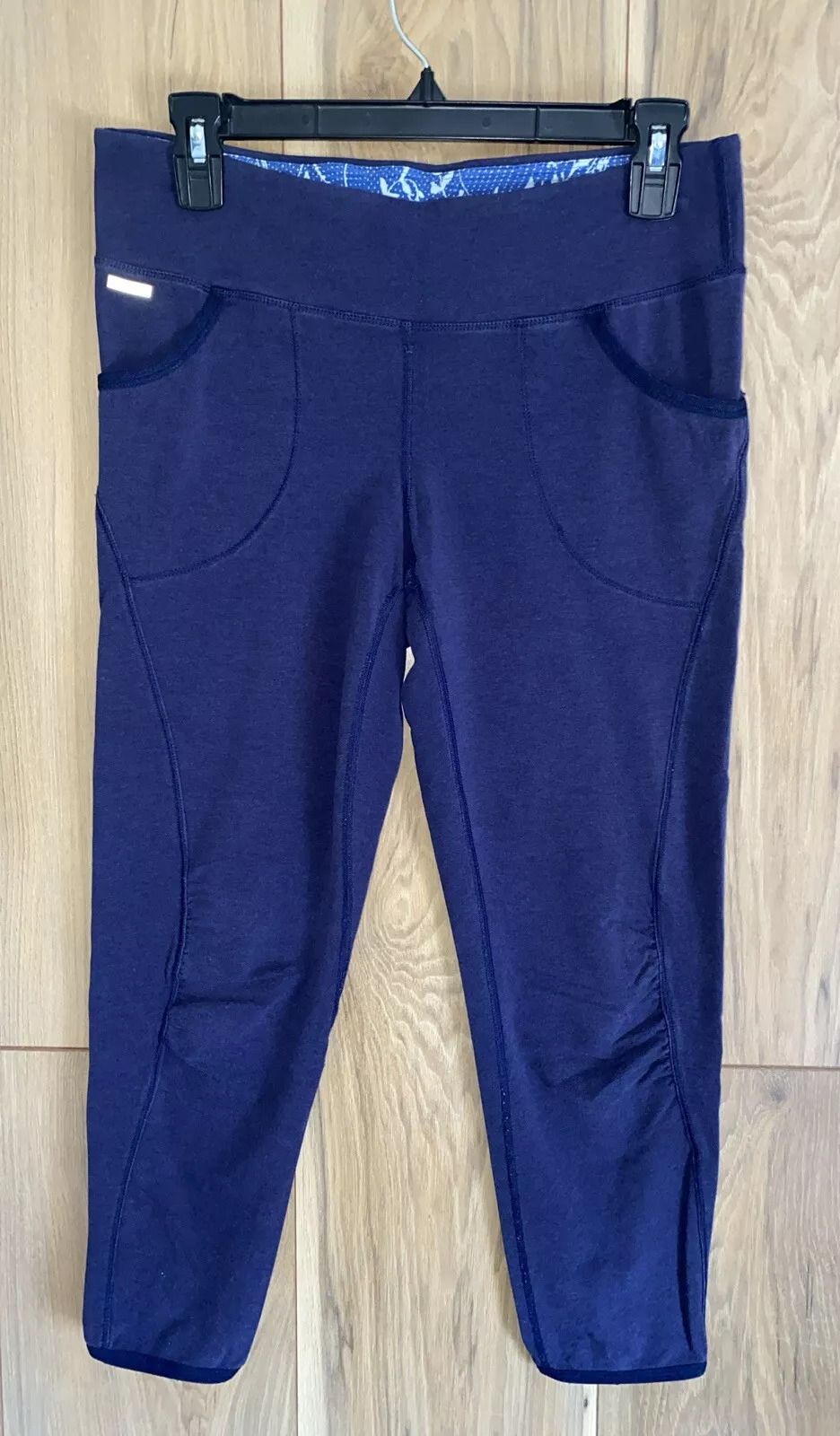 lole crop capri organic cotton wicking leggings