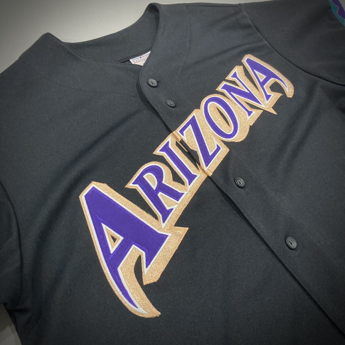 Vintage Arizona Diamondbacks Black Majestic Jersey Classic