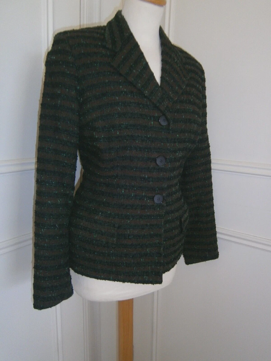 Tweed fitted deals jacket