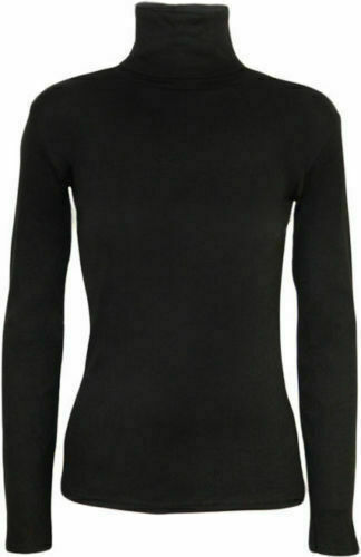 Womens Polo Neck Roll Neck Turtle Neck 