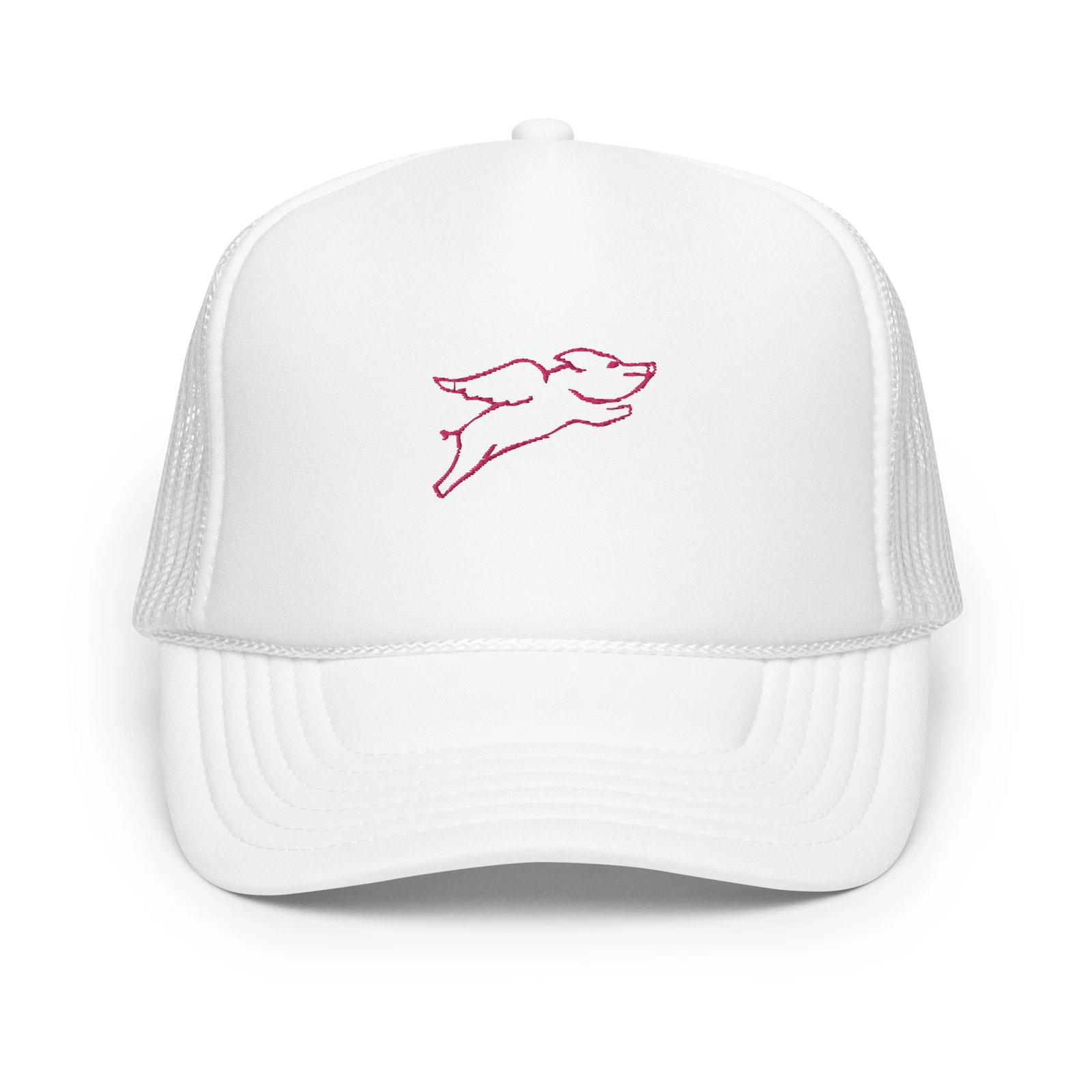 Flying Pig Embroidered foam Trucker hat | Father's Day Gift | Summer Gift
