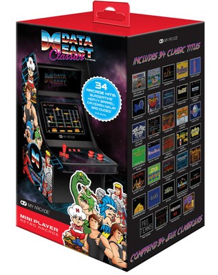 My Arcade Mini Player 10'' Data East Hits (34 in 1) Rétrogaming Konsole