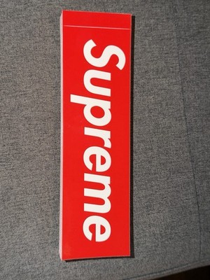 Supreme Red Box Logo Sticker