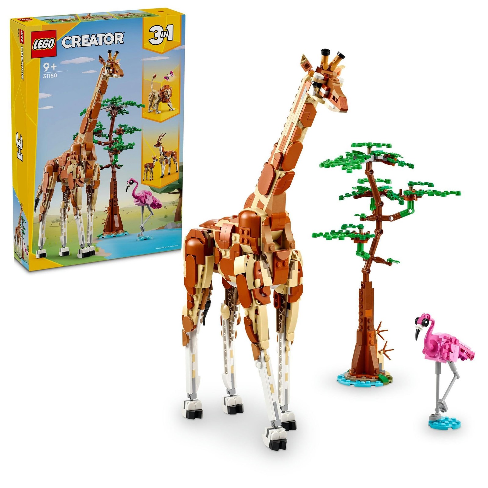 Lego Creator 31150 3-In-1 Wild Safari Animals Set - Image 3