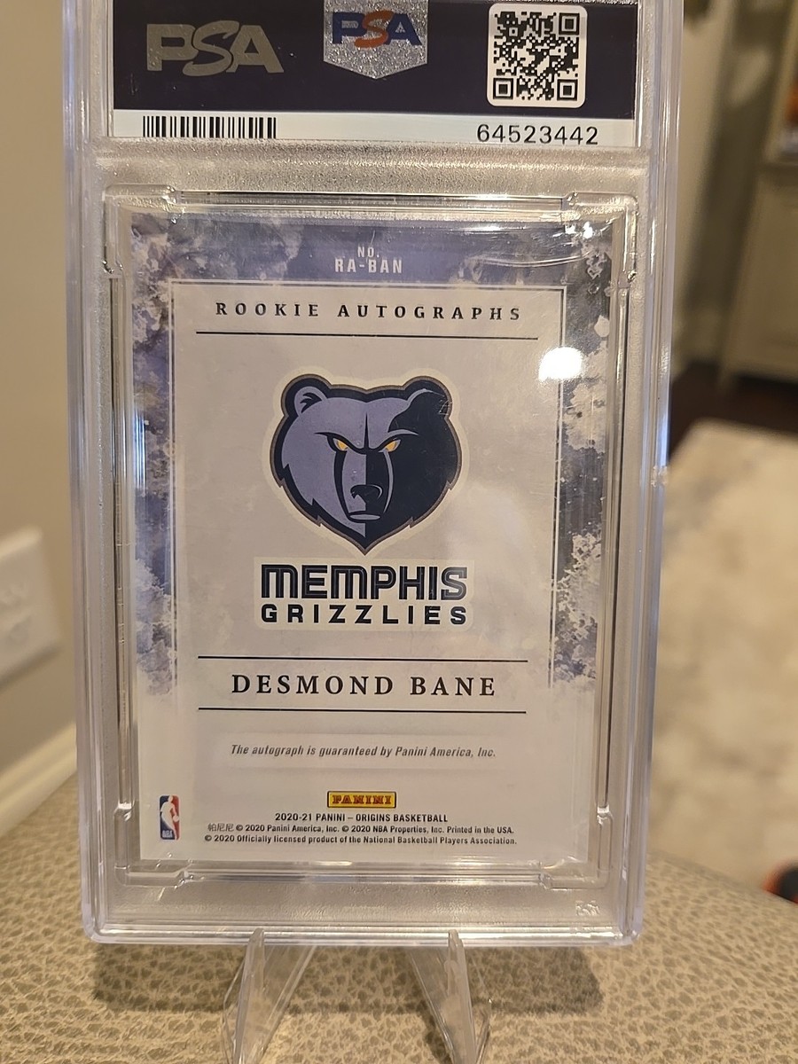 2020-21 Panini Origens Desmond Bane Rookie Auto Purple Auto /49