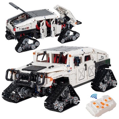 UNCLE BRICK Technic Off-Road Remote Control Car Building Blocks,1:8 MOC Remot...