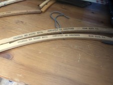 wood Antique HANGER Colonial Inn resort motel Miami Beach  s 2 Pieces