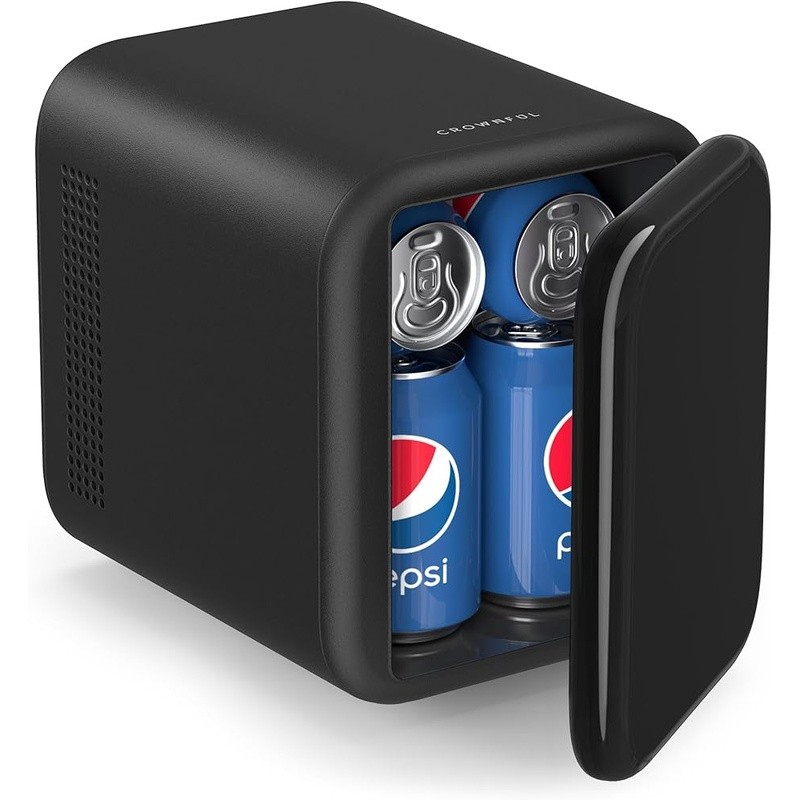 Mini Fridge 4L Cooling Heating Ultra Quiet Portable Home Car Skincare Essentials thumbnail 2