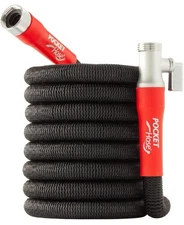 Pocket Hose Silver Bullet 2.0 Expandable Garden Hose 50-FT Adjustable Turbo