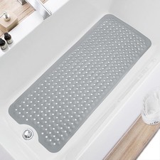 Bath Tub and Shower Mats, Non Slip 40 x 16 Inch Extra Large Bathtub Mat, Machine