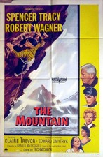 MOUNTAIN 1956 Spencer Tracy, Robert Wagner, Claire Trevor US 1-SHEET POSTER