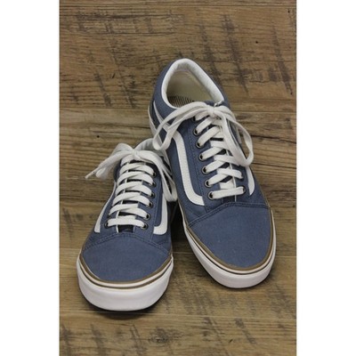Vans unisex Old Skool canvas satin lace up low top sneakers M8 W9.5