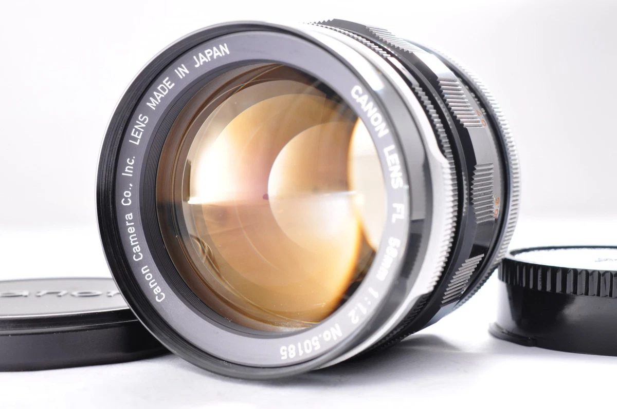Canon FL f/1.2 Camera Lenses 58mm Focal for sale | eBay