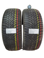 2 PNEUMATICI USATI 215/60 R 16 99V XL PIRELLI 4STAGIONI M+S 5 MM DOT 5221