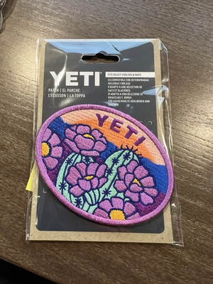 #ad #ad Full Bloom Purple YETI Patch Desert Bloom $44.00