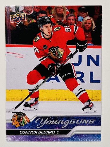 2023-24 Upper Deck Connor Bedard Young Guns Jumbo RC #451 Chicago Blackhawks
