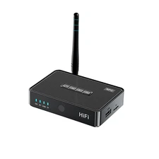 3in1 Bluetooth 5.1 Receiver Wireless NFC to RCA Stereo Audio Amplifier Adapter E