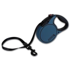 Alcott Kong Terrain Retractable Dog Leash, Large, Blue, 16ft, Heavy-Duty