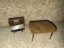 VINTAGE DOLLS' HOUSE - 1960s TRIANG SPOT ON JENNYs  HOME - Dining table Desk Bun