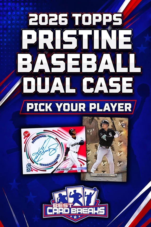 2026 Topps Pristine Baseball DUAL CASE Pick Your Player #3!