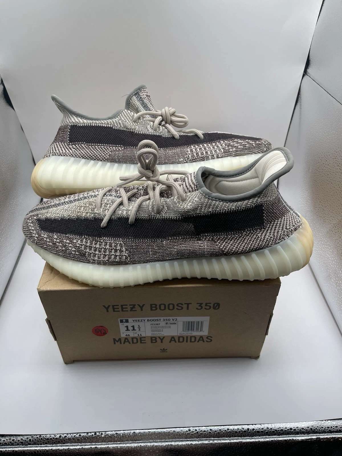 Adidas Yeezy Boost 350 V2 Low Zyon con scatola uomo taglia 11 5