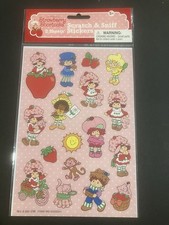 Strawberry Shortcake Doll Scratch  Sniff Stickers Vintage Inspired Design 34