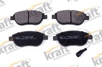 Kraft Automotive Bremsbelagsatz, Scheibenbremse Vorderachse U.A. FüR Abarth