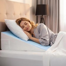  2026 New 7.5" Memory Foam Wedge Pillow for Sleep Apnea, Sleeping, Acid Reflu...