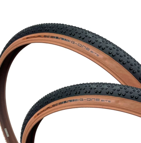 2 x Schwalbe G-one Bite 700x45c Tyres Bicycle Bike Cycling Hybrid gravel tires