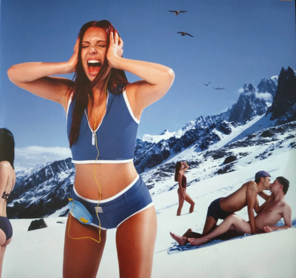 Rose Gray Liquid 2 LPs A Little Louder Please Vinyl Record Electronic Pop Album - Image 4 of 4