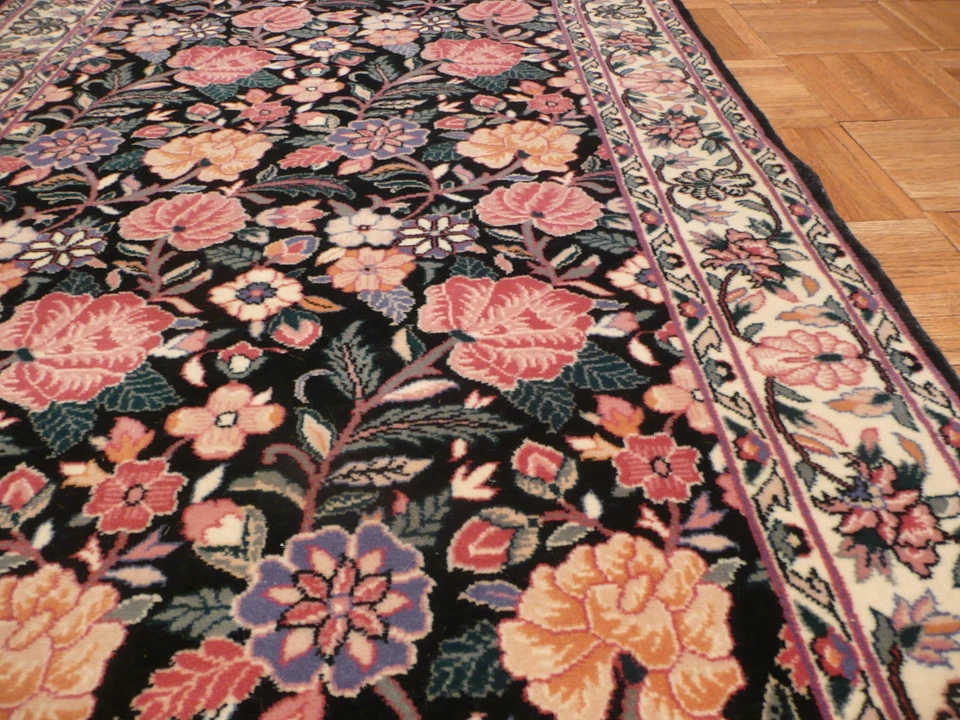 9 Ft. Runner Hand Knotted Tabriz Design Oriental Rug 300 Kpsi - Image 2 of 4