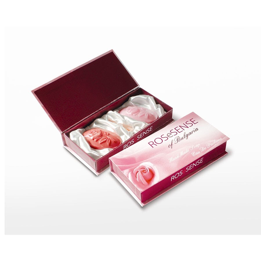 Set regalo RosEsense, saponette e profumino