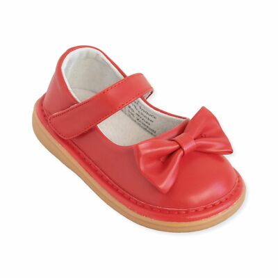 Chaussures Bébé Mooshu Avec Couinement (squeaker) Or Rose - Neuves Avec Emballage Tailles 3-8