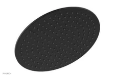 Phylrich 3-338/040 Round 12" 1.8 GPM Rain Shower Head in MATTE BLACK Brand New!