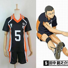 Haikyuu Karasuno High School Uniform Jersey No.5 Ryuunosuke Tanaka