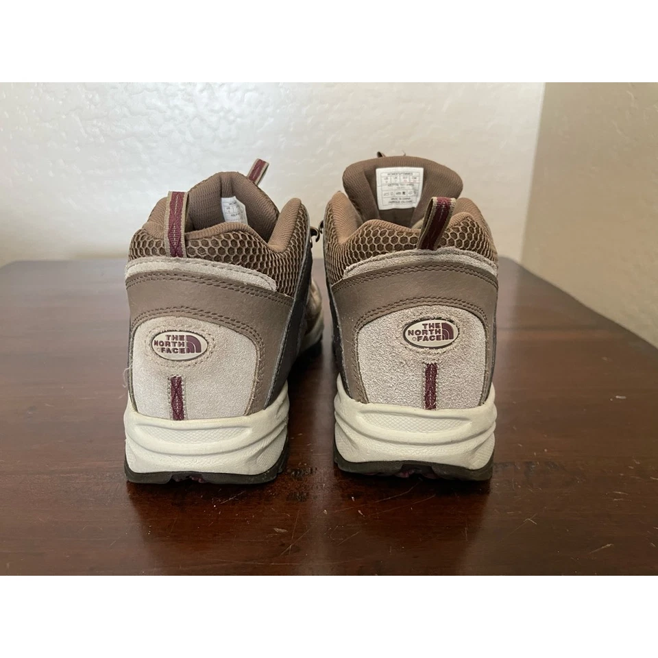 The North Face Mujer Ultra 111 Zapatos de Senderismo Marrón 12-111 Trail Cuero Malla 9 M Foto 2 de 4