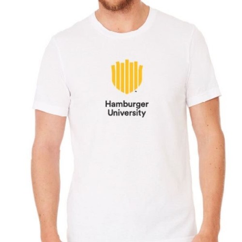 Hamburger University McDonalds White 