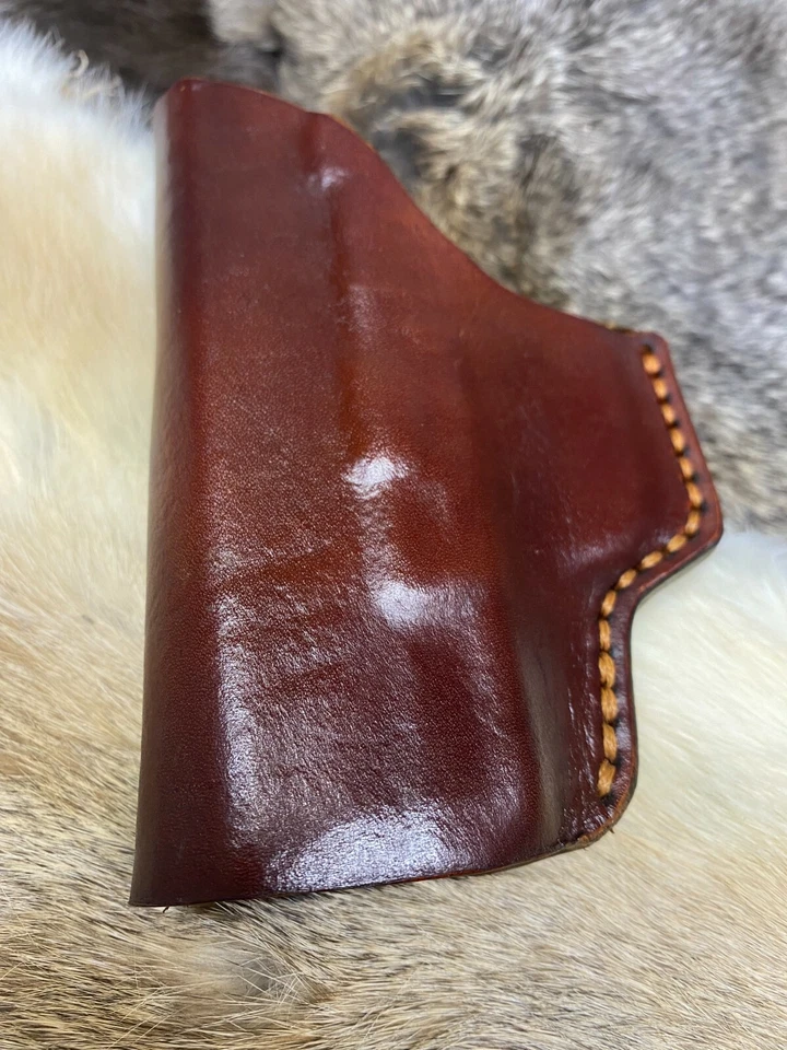 Leather Holster for Springfield Armory Hellcat IWB - Image 4 of 4
