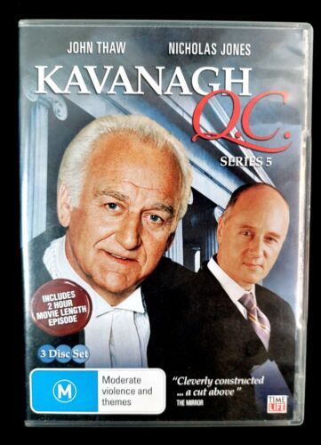 Kavanagh Q.C. : Series 5 Starring John Thaw DVD, 1995 Region 4 - Photo 1/4